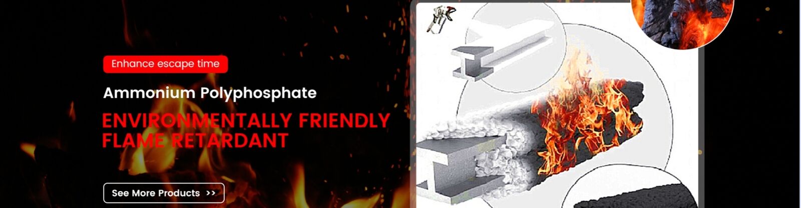 chất lượng Amoni Polyphosphate chống cháy nhà máy